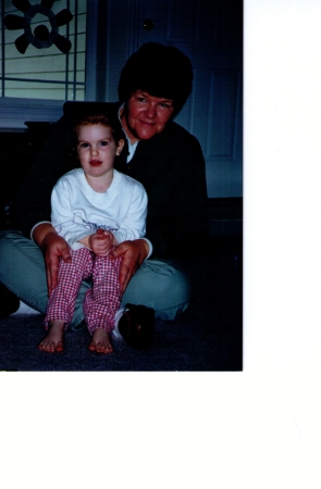 Nancy holding Sydney - 1999