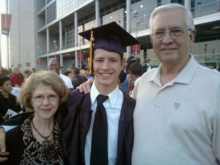 My son Graduating