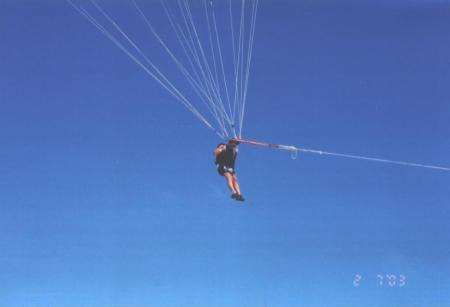 parasailing in cancun