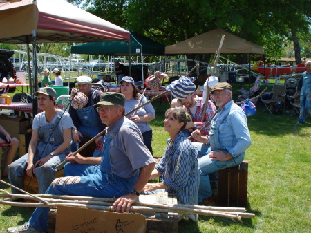 Our "Hobo" theme at the latest Chili Cook Off