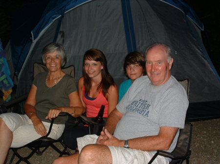 Nan, Shelby, Cam and Grandad