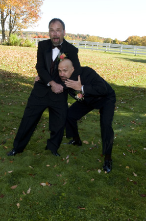 Traditional Wedding Headlock