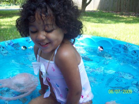 Mahogany in the Pool