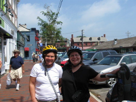 My sister and I in Annapolis