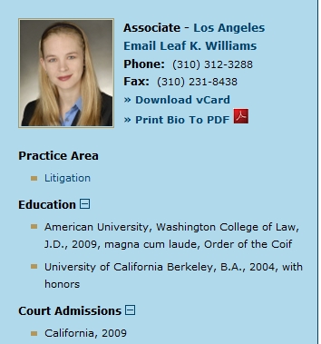 Leaf Attorney Profile