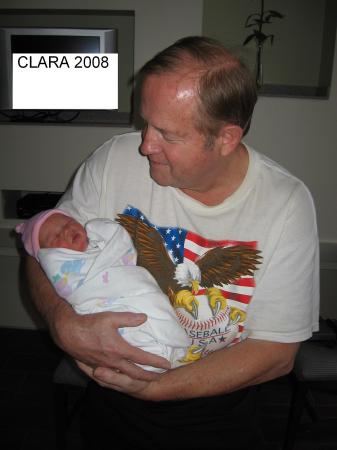 Bob Lowry and Grandotter Clara 2008