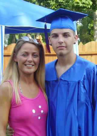 My son Danny at graduation 2006