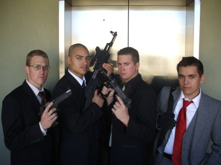 Alex and his Air Force Buddies acting all bad