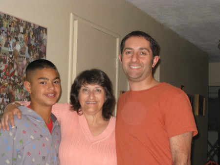 Grandson Sam, Mama C & Son Jason