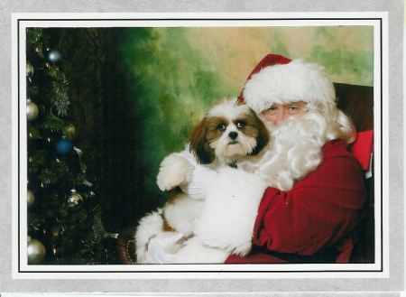 Tommy and Santa