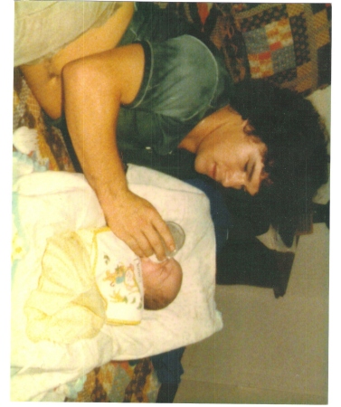 me and my daughter Juanette feb of 1980