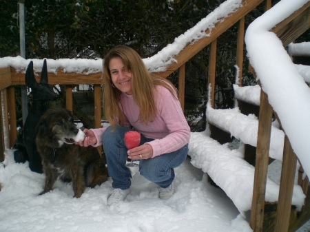 SHE ATE MY SNOWBALL.....