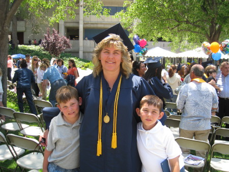 05-2008 graduation - me & the boys #1
