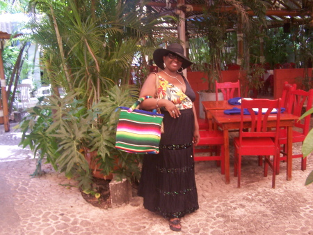 Visiting restaurant in Cozumel!