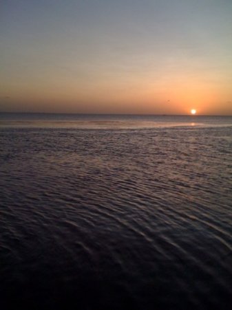 Sun Set 4th of July.  South Padre Island