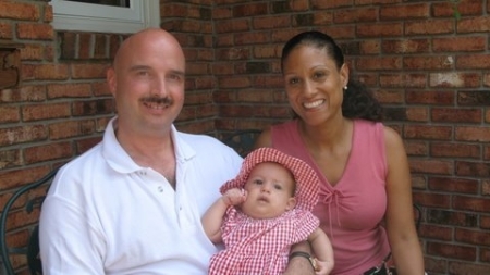 Chris, Alison and Emily - summer 2009