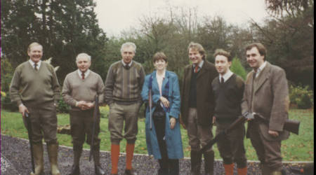 1992 Hunting with the guys in Wales