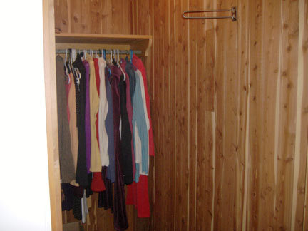 The cedar closet