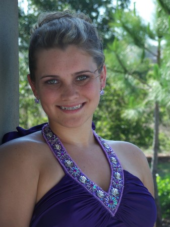 My daughter, India Leigh Anderton, Prom 2009