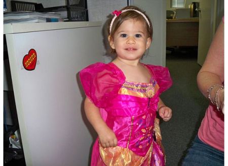 Jayden's Princess Costume