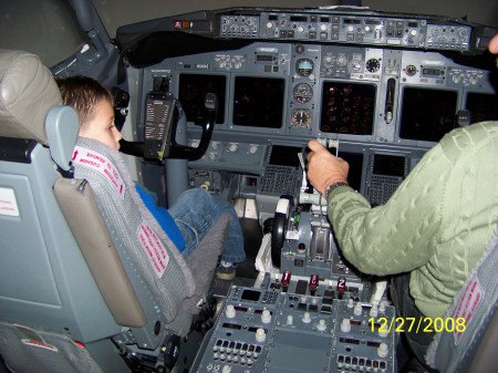 The Boeing 737 simulator