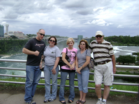 Family at Niagara Falls 2008