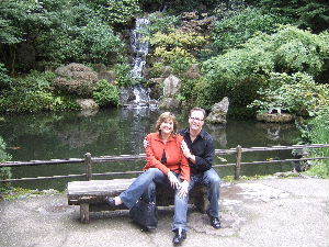 With my husband in Portland, Oregon