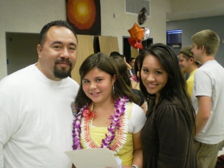 Hannah's 5th grade graduation.