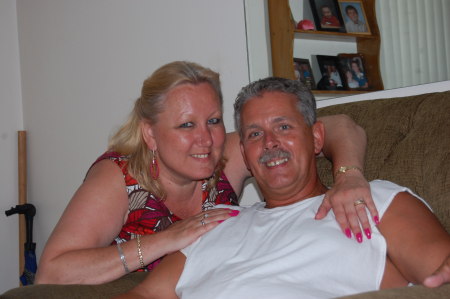 my husband norm and i in florida 2008