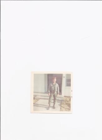 Jerry outside barracks Hamiliton AFB 1966