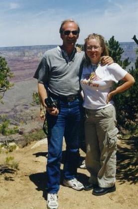 Daughter and Me at the Canyon