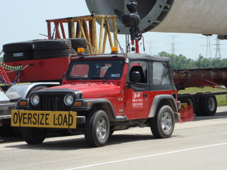 Me sitting beside a load!