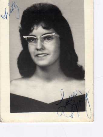 Nancy's 1961 Graduation photo