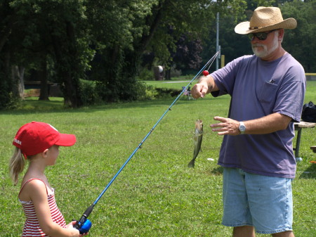 first day fishing