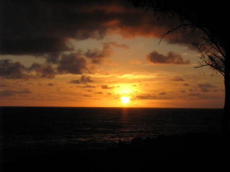 Sunrise in Hilo