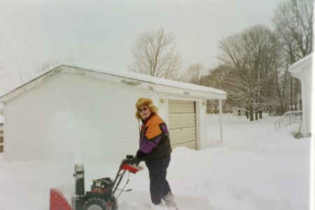 A wonderful Michigan snow storm.