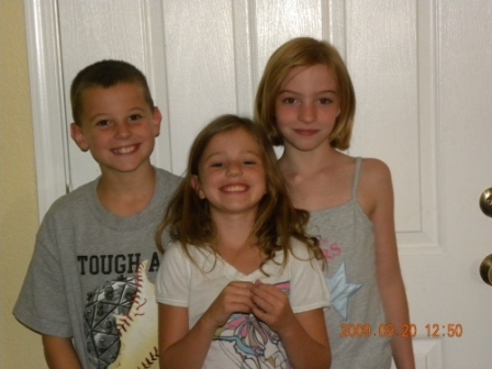 The Grandkids, Tanner, Jaiden and Melissa