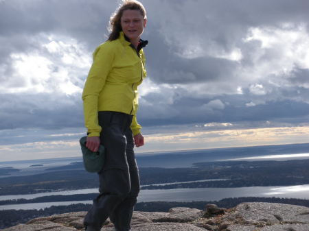 Wild and windy on Penobscot;  October 10, 2009