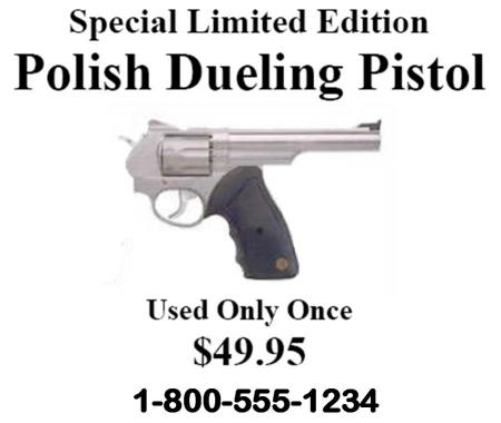 FOR SALE - Pistol