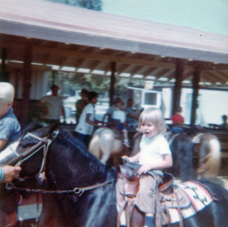 Bronco riding at Griffith Park