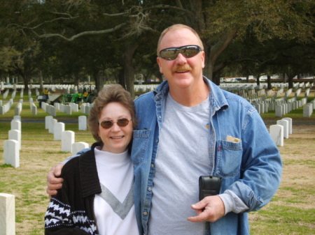 linda and me at nas pensacola