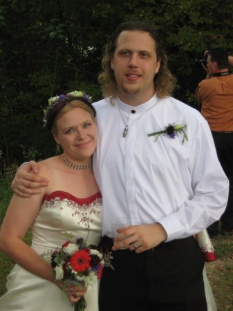 My son Andrew and his bride, Kristina
