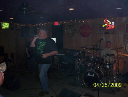Singing in my band