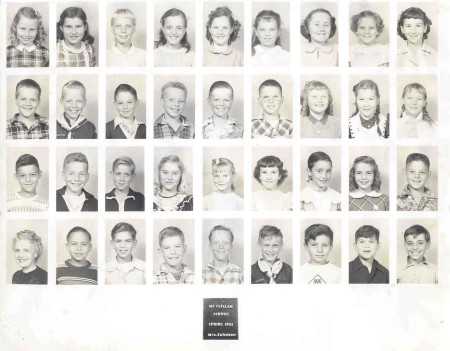 Mrs. Johnson 4th Grade 1952-1953