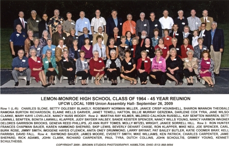 45th Reunion Class Photo (Notead Disclaimer)