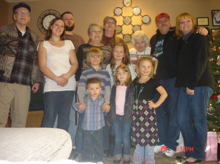 MY FAMILY AT CHRISTMAS 2009