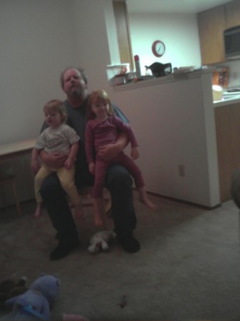 me and my 2 youngest grdbabys