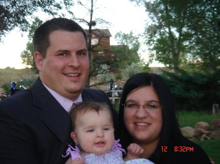 Our son Joshua, wife Sarah& daughter Isabella