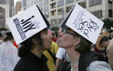 pavitra & ellen "Joy of" Saint Stupid Parade