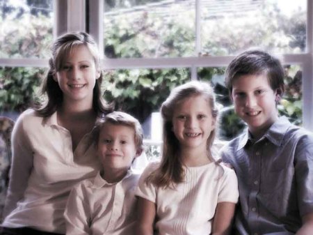 Kids in Dining Room 2005